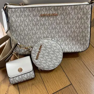 MICHAEL KORS 숄더백 화이트