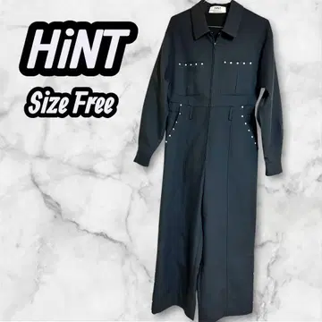 컨디션 최상 HiNT 점프업 수트 올인원 스터드 부착 그레이