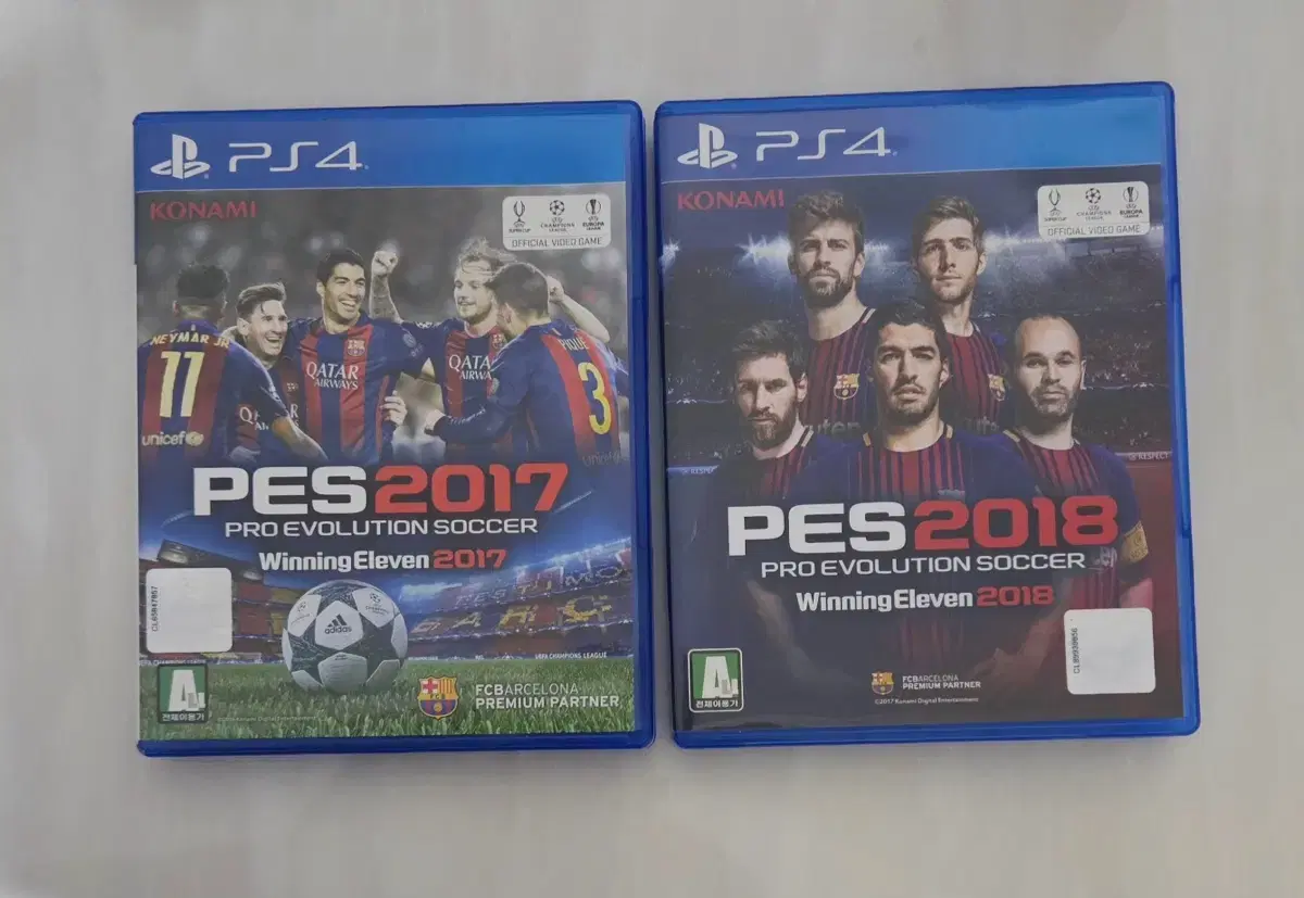 Selling PS4 PES 2017, 2018, 2020