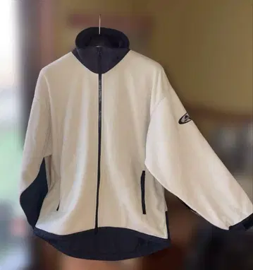 [ 몽벨 ] 플리스 자켓 아이보리 네이비