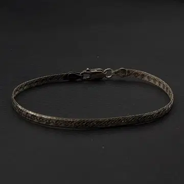 빈티지 이탈리아 실버 925 헤링본 팔찌 3.0g