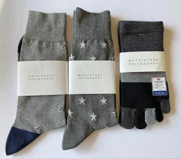 새상품 MACKINTOSH PHILOSOPHY 삭스 세트 양말