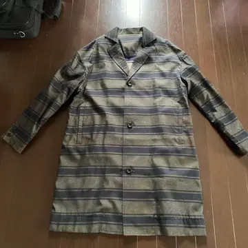 basis tokyo 스트라이프 스텐카라 코트