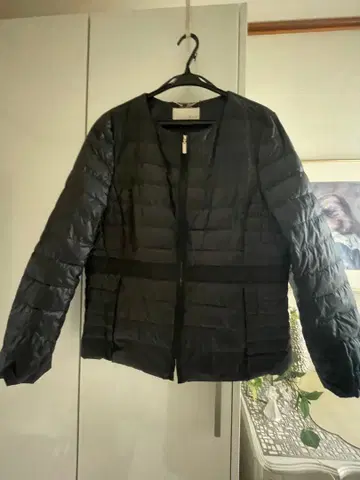 자유구 퀼팅 다운 자켓