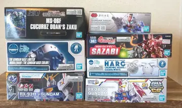 건담 프라모델 세트 7개 (세트 판매만 가능)