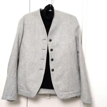 Onur 그레이 노카라 자켓 M 사이즈