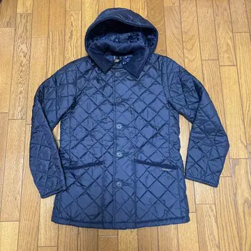 한정판 콜라보 영국제 폴스미스 x 라벤햄 퀼팅 자켓 36 별주 네이비