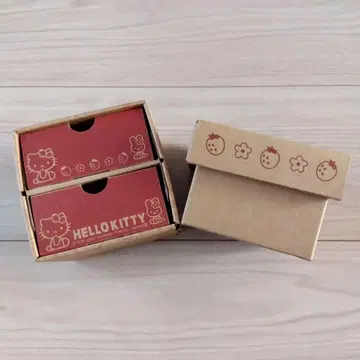 산리오 헬로키티 수납 크라프트 종이 박스 2000 2001