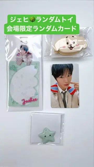 NCTWISH 재희 랜덤토이 회장 한정판 랜덤 카드
