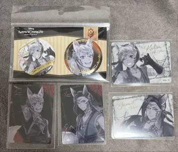 트위스테 금박 캔뱃지 세트, 피쳐 참 카림, 자밀