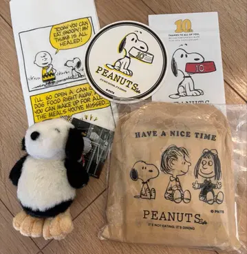 피넛 카페 페리칸즈 마스코트 키체인 드립 커피 세트