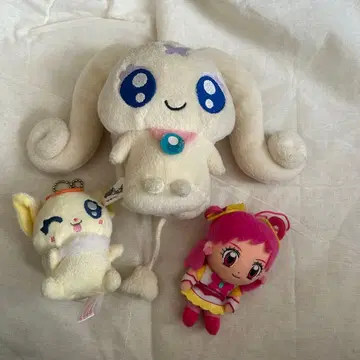 프리큐어 봉제 인형 3체 세트