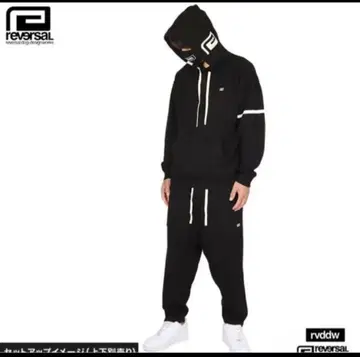 리버설 블랙 후디 팬츠 세트 sizeS