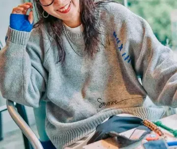 niko and - [be with M]Misayo 배색 돌 풀오버