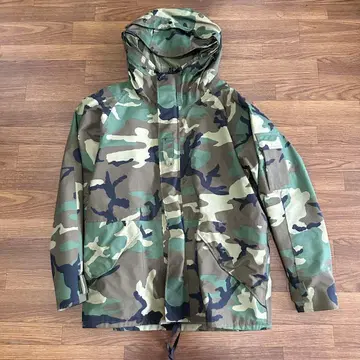 [ 미군 ] 카모플라쥬 밀리터리 자켓 사이즈 L