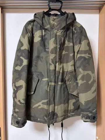 URBAN RESEARCH 다운 자켓 카모플라주