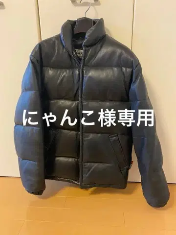 schott 가죽 다운 자켓 36