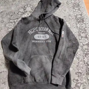 퍼시픽 오션 블루 후드티