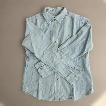 LACOSTE 라이트 블루 셔츠 40
