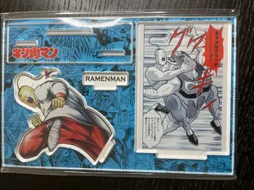 [ 미개봉 새상품 ] 근육맨 디오라마 아크릴 스탠드 라면맨