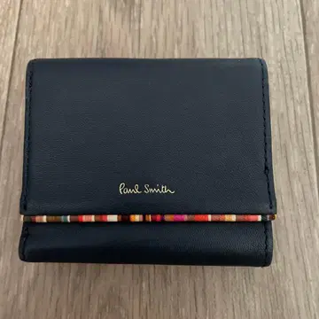 Paul Smith 3단 폴더형 지갑 네이비