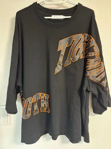 TIGHTBOOTH PRODUCTION 7부 소매 티셔츠 블랙