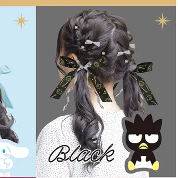 산리오 배드바츠마루 이벤트 헤어 어레인지 세트