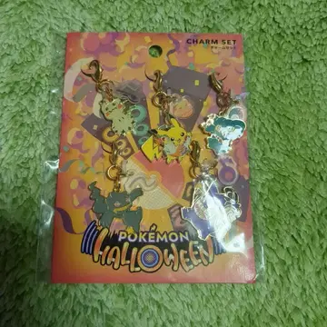 미개봉 새상품 유니버셜 스튜디오 USJ 포켓몬 할로윈 참 5종 세트