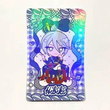 프리파라 히비키 캐릭터 미래야 서점 특전 카드