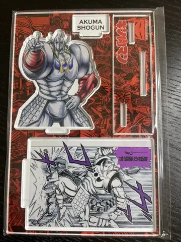 [ 미개봉 새상품 ] 근육맨 디오라마 아크릴 스탠드 악마장군