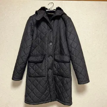 [ 새상품급 ] 매킨토시 MACKINTOSH 보아 퀼팅 후드 코트 36