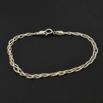 빈티지 이탈리아 실버 925 서펜타인 팔찌 2.2g