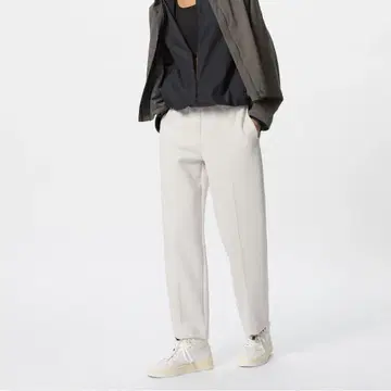 유니클로 드라이 스웨트 팬츠 라이트 그레이 L 사이즈