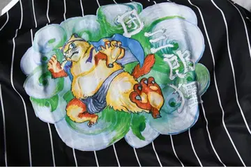 단삼랑 너구리 베이스볼 셔츠 새상품 L.M