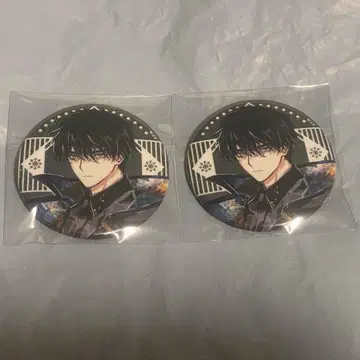 메다리스트 요타카 준 캔뱃지 2점