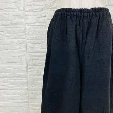 마라이카 팬츠 이지 팬츠 와이드 블랙 FREE SIZE [1942 19