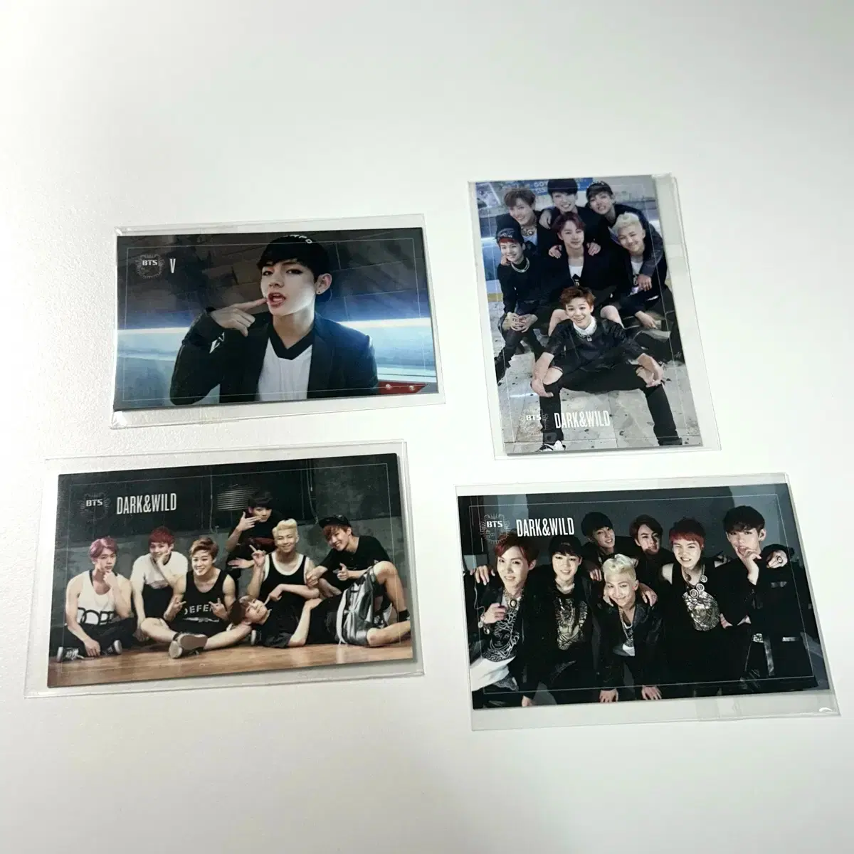 Bangtan Dark & Wild V Kim Taehyung, group poca photocard bulk