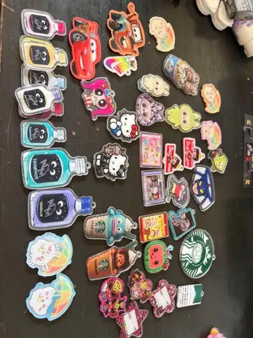 아크릴 스탠드 세트 약 30개 카즈 헬로키티 등