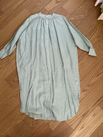 [ 새상품 ] URBAN RESEARCH DOORS 린넨 개더 원피스 M