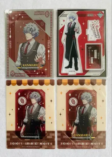 우타프리 탭나이 코스 아크릴 스탠드 클리어 카드 란마루 비쥬얼 아트