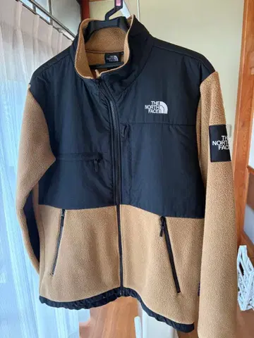 THE NORTH FACE 플리스 자켓 블랙/베이지