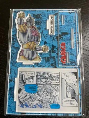 [ 미개봉 새상품 ] 근육맨 디오라마 아크릴 스탠드 로빈 마스크