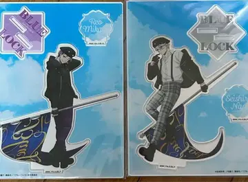 블루 록 FLAG 아크릴 스탠드 나기 세이시로 미카게 레오