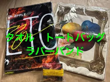 미개봉 BABEL no TOH 라이브 세트 토트백 타월 러버 밴드