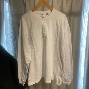 Houston 헨리넥 롱 t셔츠