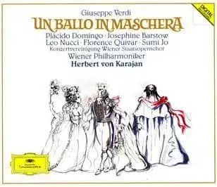 H181 CD 가극 가면무도회 카라얀 마지막 오페라 녹음