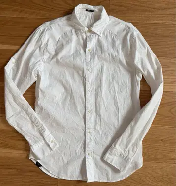 [ 새상품급 ] DENHAM 화이트 긴팔 셔츠 버튼 다운 M