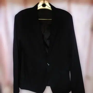 남성용 자켓 블랙