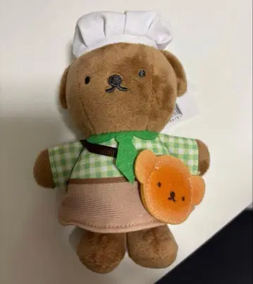 미피 키친 보리스 봉제 인형 키링 미피 베이커리