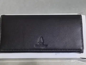 지갑 장지갑 천연 가죽 초코